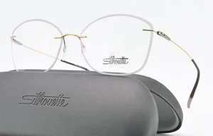 Silhouette Brille 5500 JE 5540 Butterfly Grau Filigran Leicht Flexible Titan Set - Bild 1 von 11