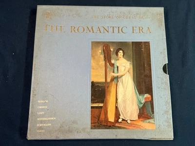 VARIOUS The Romantic Era 1966 4xLP Vinyl Box Set Time Life STL 140 - Image 1 of 4