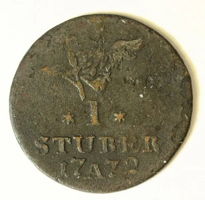 EAST FRIESLAND 1 Stuber 1772 A - Billon - Friedrich II. - 446 - Image 1 of 2