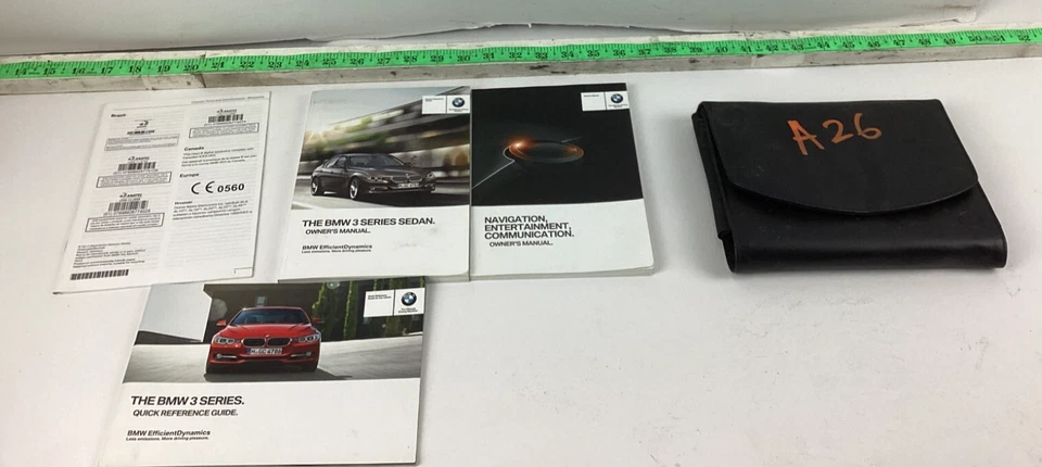 2012 - 2015 宝马 320i F30 xDrive 轿车车车主手册原始设备制造商。 — 第 1/4 张图片