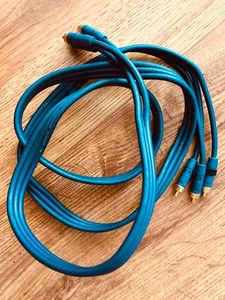 Acoustic Research 6 ft Component Video Cable gold plated Red Green Blue RGB HDTV - Picture 1 of 1