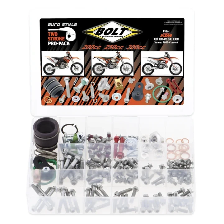 Bolt Hardware 2 tiempos Euro Style Pro Pack KTM 200 250 300 02-25 EUPP-200/300 Foto 1 de 1