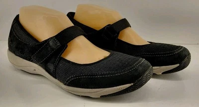 Dansko Hennie Shoes. Black Suede/Fabric Mary Jane Shoes. Size 39(US9 Approx. ) - Image 1 of 4