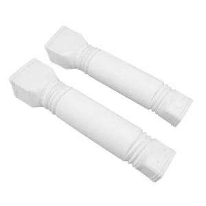 White Rain Gutter Downspout Extensions Flexible Universal Drain Downspout - Picture 1 of 12