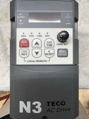 TECO WESTINGHOUSE SPEED DRIVE AC DRIVE N3-203-CS INVERTER NEW - Image 1 of 2