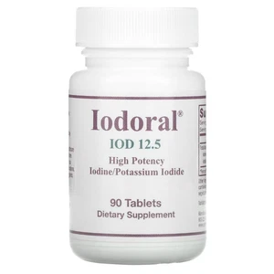 Optimox Corporation, Iodoral, IOD 12.5, 90 Tablets - Picture 1 of 2