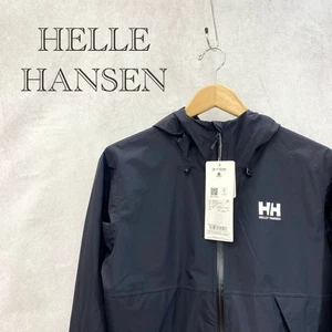 Helly Hansen Raine Light Jacket Men’s Black M Windbreaker, Used - Picture 1 of 8