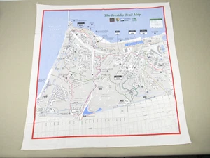 San Francisco Presidio Trail map Bandana Handkerchief 21" National Parks SF - Picture 1 of 5