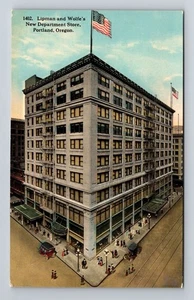 Portland OR-Oregon, Lipman & Wolfe's New Department Store Vintage Postcard - Picture 1 of 2