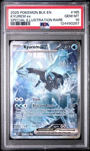 Kyurem ex - 165/086 - SIR - Black Bolt - Pokemon Card - PSA 10 - Picture 1 of 2
