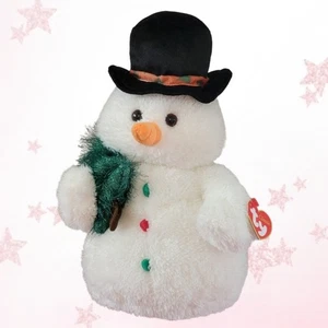 ⭐️ MR. FLURRIES ⭐️  2005 TY CLASSIC COLLECTION Snowman ⛄️ MWMT'S - Picture 1 of 6