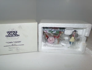 Dept. 56 "Town Tinker" figurines w/box, Heritage Village 5646-4 - Picture 1 of 1