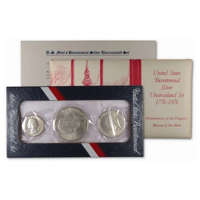 1976 Bicentennial Silver Uncirculated Set U.S. Mint Packaging OGP - Image 1 of 4