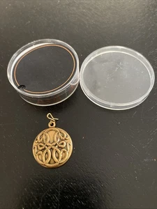 Alex und Ani Lebensweg goldfarben Station Charm Anhänger - Bild 1 von 4