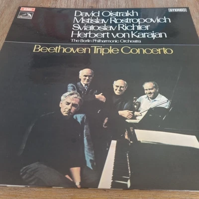 BEETHOVEN Triple Concerto BPO Karajan / Oistrakh Rostropovich Richter - Image 1 of 4