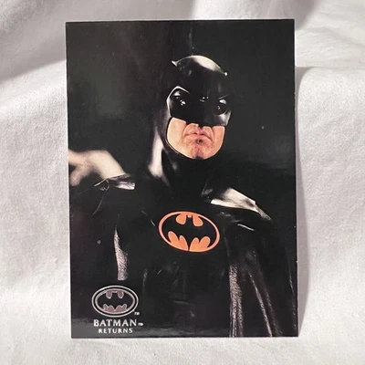 1992 Topps Stadium Club Batman Returns Trading Card Insert Letter A Batman - Image 1 of 2