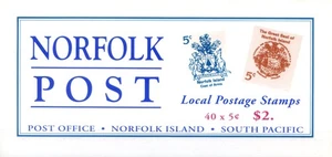 Norfolk. Definitive. 1997 Local Post Stamps. Booklet. - Picture 1 of 1
