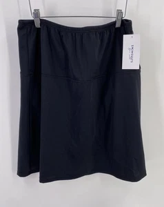 Badeanzüge für alle hoch tailliert Schwimmrock 18 schwarz integrierter Bauchweg Slip - Bild 1 von 5