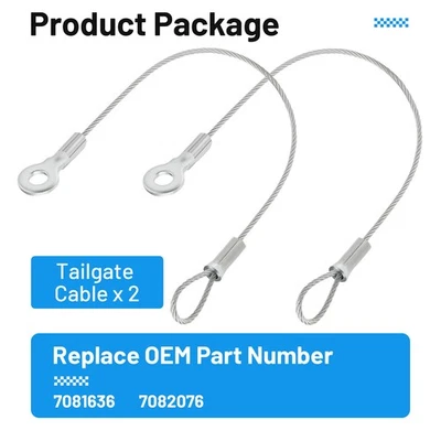 2 cables de puerta trasera para Polaris General 1000 / 4 1000 / XP 1000 / XP 4 1000 7081636 Foto 1 de 4