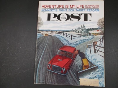 The Saturday Evening Post Magazine February 24 1962 Kennedy / Tariff Foto 1 de 3