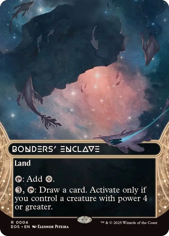 MTG FOIL Full Art 0004 Bonders' Enclave English [EOS] - Image 1 of 1