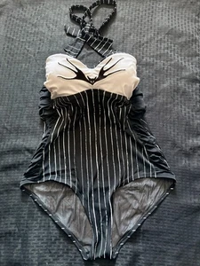 Disney The Nightmare Before Christmas Jack Skellington Badeanzug Einteiler Größe 1 - Bild 1 von 5