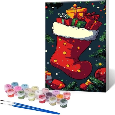 BUTMUOE 数字绘画套件适用于成人 10.24 x 14.17 英寸,多种颜色  — 第 1/4 张图片