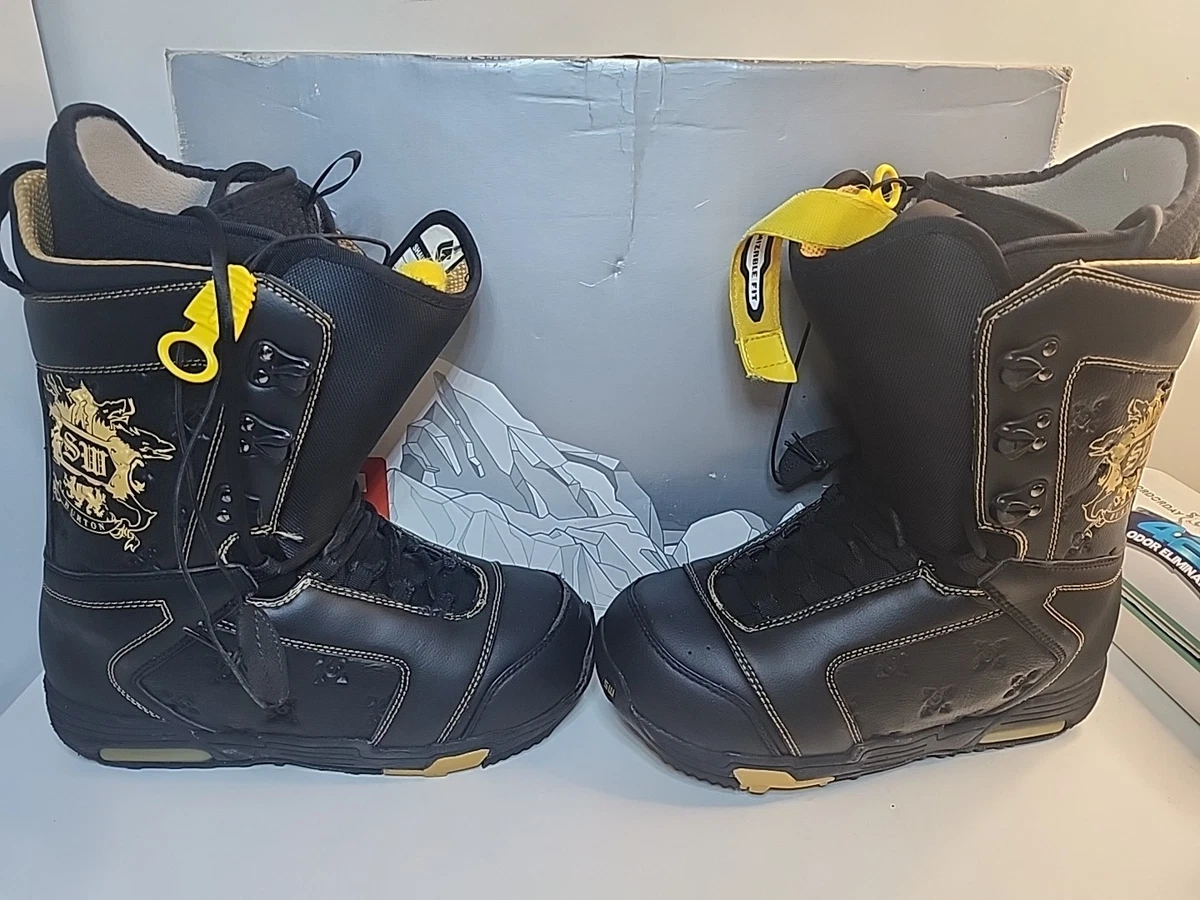 Burton Shaun White Snowboard In Snowboard Boots for sale | eBay