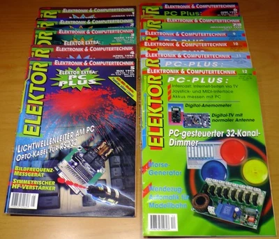 Elektor Zeitschrift kompletter Jahrgang 1998 (11 Hefte) - Bild 1 von 4