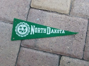 University of North Dakota Mini Felt Vintage Pennant - Picture 1 of 1