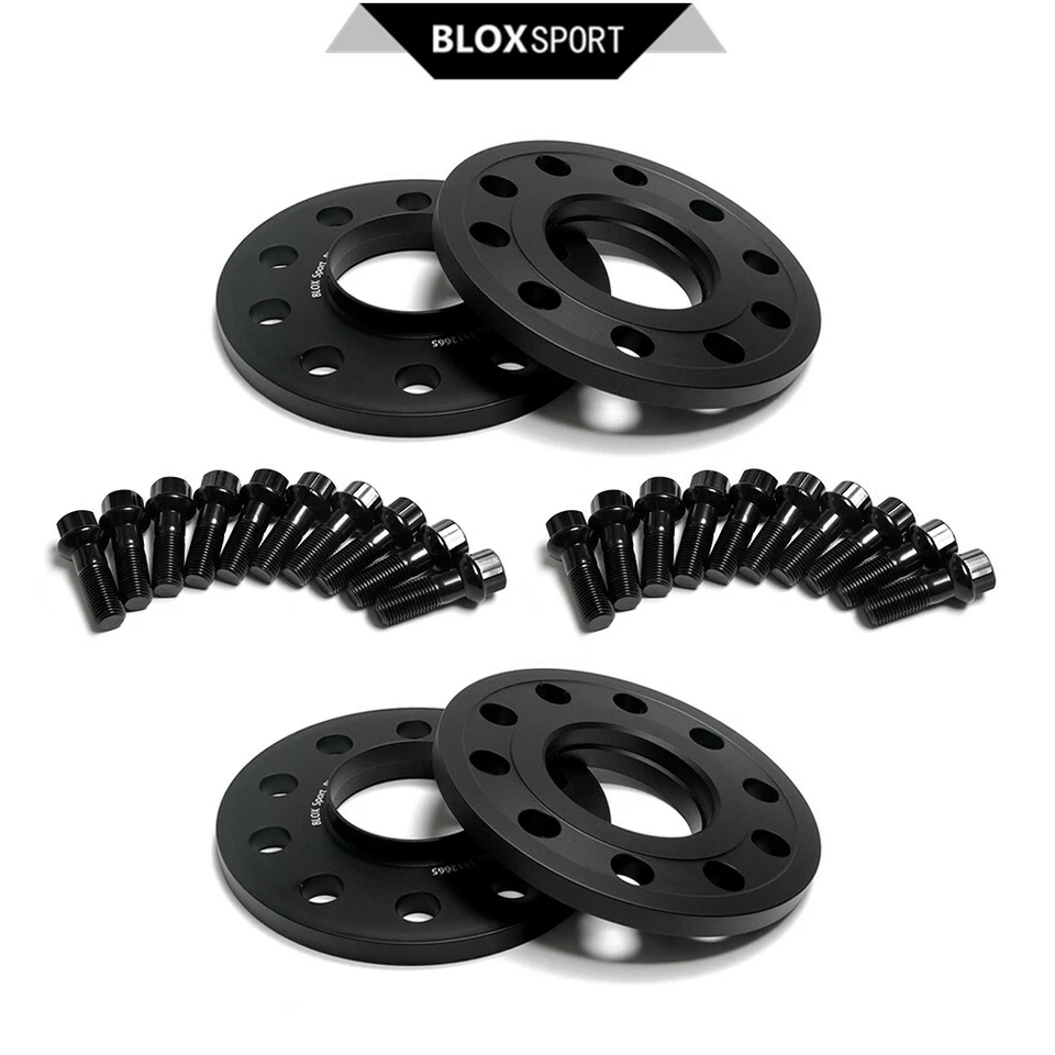 4 Front 12mmx2 + Rear 15mmx2 for Mercedes Benz SL63AMG (R231) 2019+ Wheel Spacer - Image 1 of 4