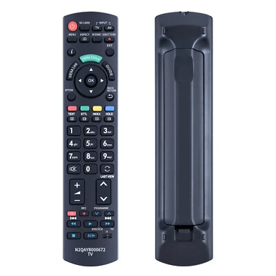 MARKENLOS Mando a distancia N2QAYB000672 para Panasonic TV TX-P42S30E TX-P42G30J TX-P46GW30J