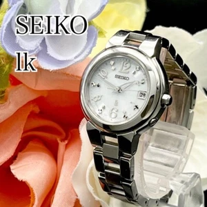 【Seiko】Working watch SEIKO lk Seiko radio solar ladies D02 - Picture 1 of 7
