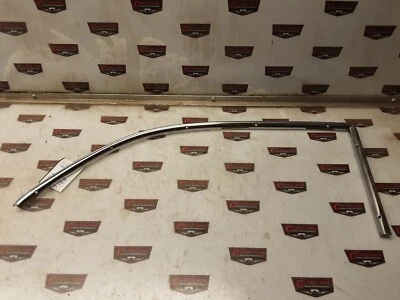 1948 Cadillac Series 62 Sedan OEM Left Driver Rear Door Interior Window Trim - Image 1 of 4