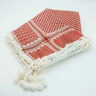 Shemagh Hatta jordano alta calidad شماغ اردني مهدّب عالي الجودة Foto 1 de 4