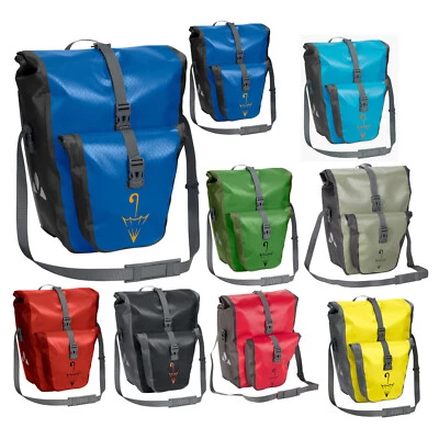 Vaude Aqua Back Plus Doppeltasche Schirmlogo Fahrradtasche Gepäckträgertasche - Photo 1/4