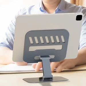 Adjustable Tablet Stand for Desk 360Degree Rotating Laptop Holder Mount - Afbeelding 1 van 15