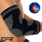 Copper Elbow Brace Compression Support Sleeve Arthritis Tendon Joint Pain Wrap