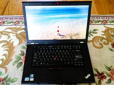 联想 ThinkPad T520 15.6 1080p 全高清显示 500GB 高清 8GB RAM i5 Windows 10 家庭版 — 第 1/4 张图片