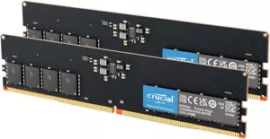 Crucial RAM DDR5 64GB Kit (2x32GB) 5600MHz Memoria PC CT2K32G56C46U5 - Foto 1 di 1