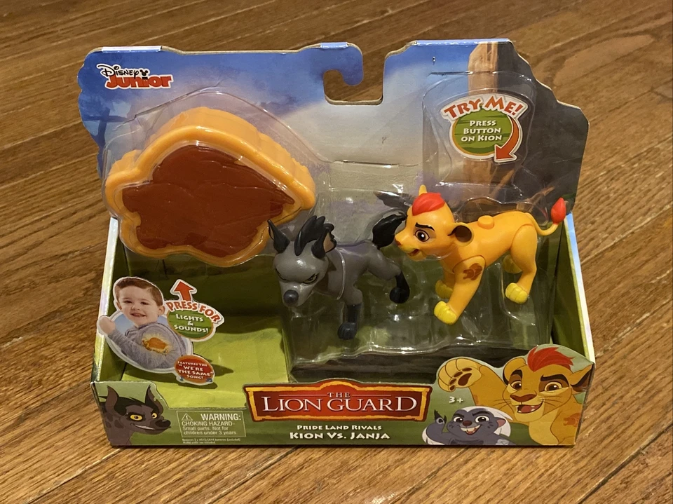 Disney Junior The Lion Guard Pride Land Rivals Kion VS Janja 2016