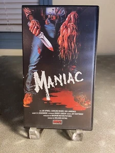 Espanol Spanish Dubbed Maniac 1980 PAL VHS Manga Home Video - Picture 1 of 4