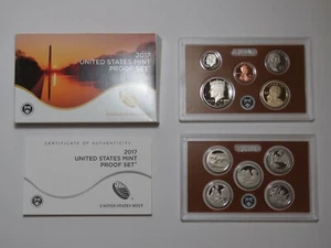 2017 Clad Proof Set U.S. Mint Original Government Packaging OGP - Picture 1 of 1