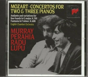 Mozart: Konzerte für 2 & 3 Klaviere von Murray Perahia (CD, 1991) - Bild 1 von 2
