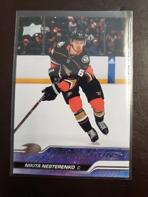 2023-24 Nikita Nesterenko Young Guns Rookie Upper Deck Series 1 Hockey... - Image 1 of 2