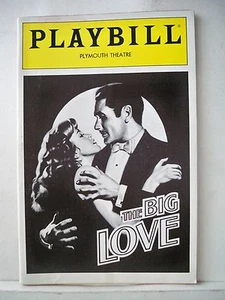 THE BIG LOVE Playbill TRACEY ULLMAN Autographed NYC 1991 - Picture 1 of 3