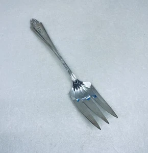 Vintage Community Plate Large Serving Fork “Georgian” Engrave “F” Handle 8.5” 29 - Picture 1 of 9