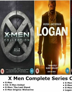 X-Men - 1 - 9 - The Cerebro Collection + Apocalypse + Logan (DVD x 9) - Foto 1 di 4