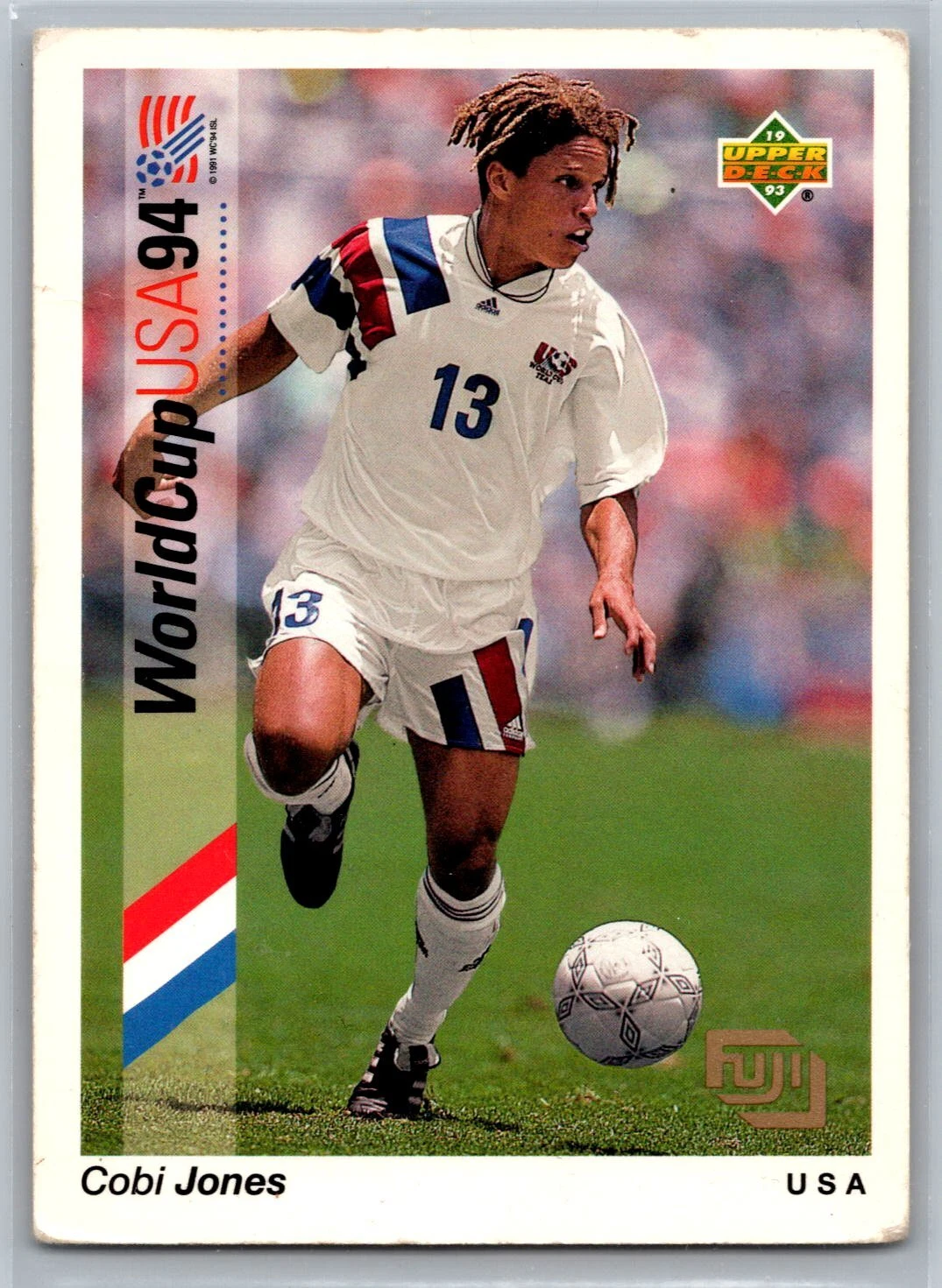 1993 Upper Deck Fuji World Cup Preview (English/Spanish) #F13 Cobi Jones