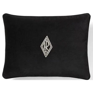 Ralph Lauren Ansel Throw Pillow In Black Size 15X20, NEW WITH TAGS IN POLY BAG - Picture 1 of 9